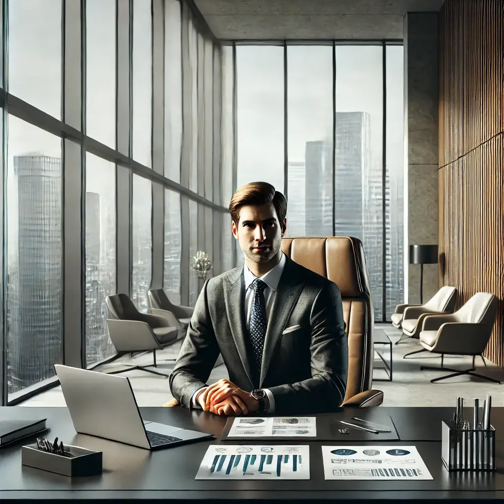 Generic CEO image - generated with AI (Dall-E 3)